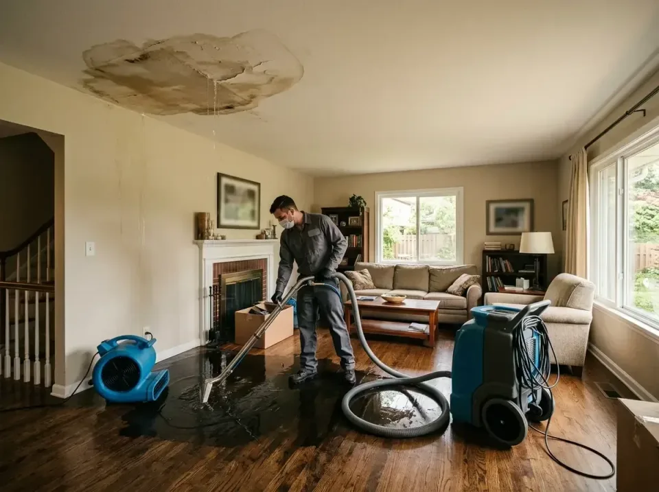 attic-pipe-burst-ceiling-drip-008 — frequently asked questions, Water Damage Restoration & Carpet Care in Byron, GA